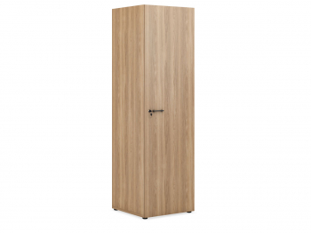 Шкаф для одежды с замком глубокий узкий 600х2050