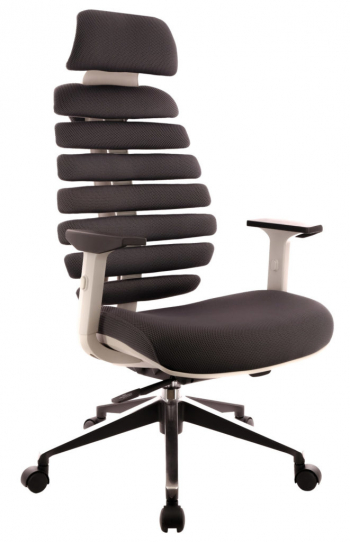 Эргономичное кресло Ergo Grey Ткань Серый