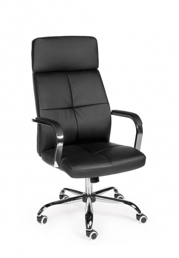 Кресло офисное / Алекс / (black) черная экокожа			