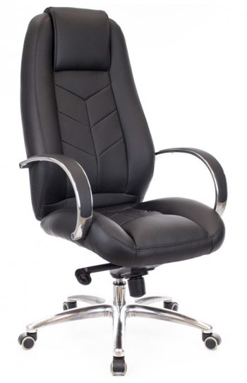 Кресло руководителя Drift Lux M Кожаное Черный