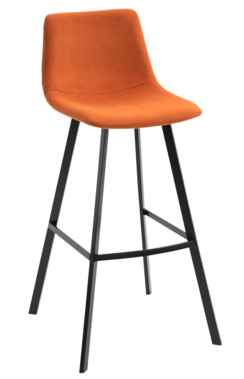 Барный стул Signal Ткань Оранжевый