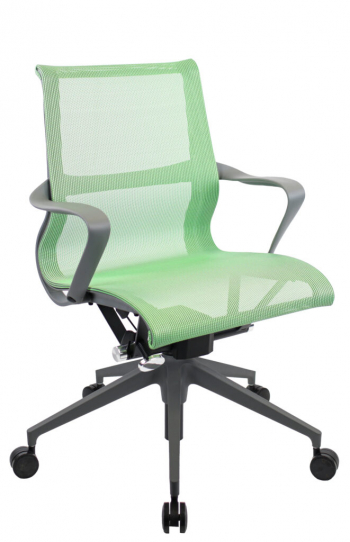 Премиум кресло Chicago Grey Сетка Зеленый